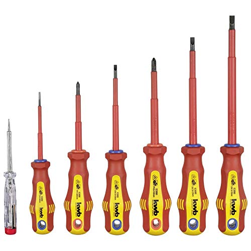 Preisvergleich Produktbild kwb Schraubendreher-Satz 7-TLG. VDE schutzisoliert