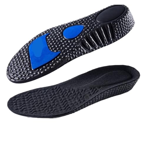 �q�[�����t�g�C���\�[�� �����A�b�v�C���\�[�� ���p PU�������[�t�H�[�� �V���[�Y�p�b�h �X�|�[�c �����j���O�P�A 1�g(Black,3.5CM,EU35-36)