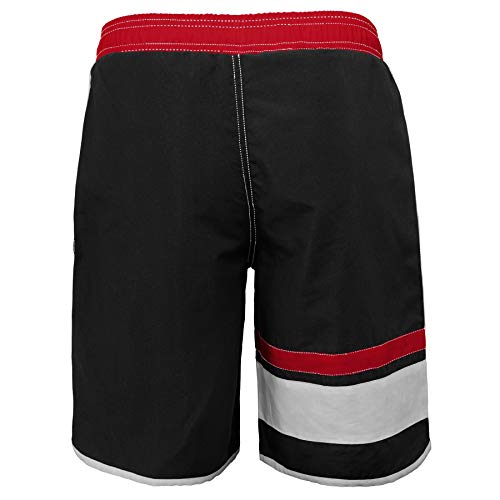 Swim trunk noir Outerstuff pour adolescent et garçon de 8 à 20 ans