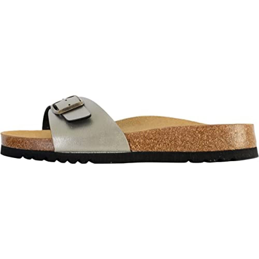 Scholl Estelle, Women's Sandal, Light Green, 38 EU, Light Green, 6 UK
