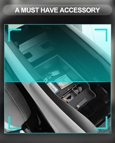 Image of CDEFG for 2026 Mazda CX5 Center Console Organizer Tray 2026 CX-5 Accessory | for 2026 Mazda CX-5 (S /Select /Preferred /Premium /Premium Plus) Accessories Middle Console Armrest Storage Box Coin Holder