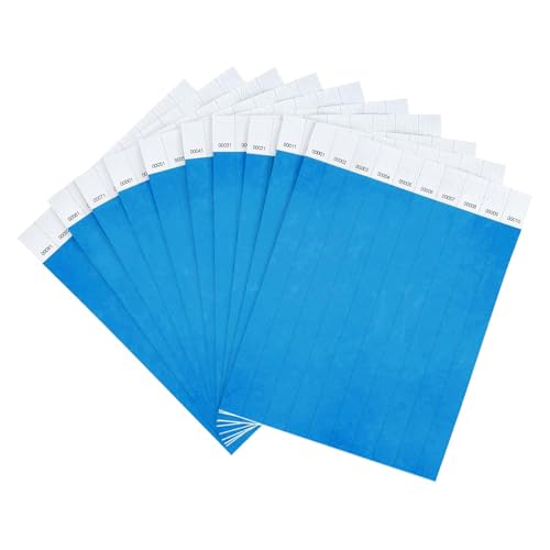 DGBDPACK 500 Pcs Neon Wristbands, 1-500 Consecutive...