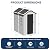 CDCASA 6x4 FT Resin Shed, Waterproof Outdoor Small Storage Shed with Floor & Lockable Door & Window & Vents, Plastic Tool Shed for Outside, Patio, Poolside, Grey