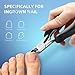 Nail Clippers for Thick & Ingrown Toenails - Sharp Curved Blade & Non-Slip Handle -Toenail Clippers for Men, Women, and Seniors - Professional Heavy-Duty Pedicure Tool Gift