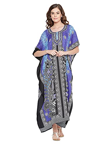 Oussum Kaftan Dresses for Women – Plus Size Moomoo Dresses, Bathing Suit Cover Up, Beach Cover Ups, Casual Maxi Kaftan