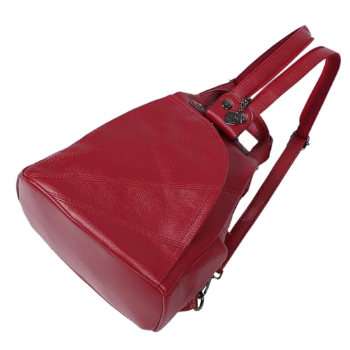 Sac à dos de voyage femme similicuir multi-poche pour travail