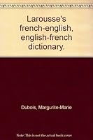 LAROUSSE'S FRENCH-ENGLISH, ENGLISH FRENCH DICTIONARY B00ALM7IWK Book Cover