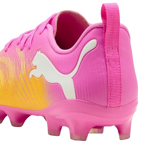 Tenis de fútbol PUMA Future 9 Play JR para niños en rosa y aguamarina talla 34.5 2