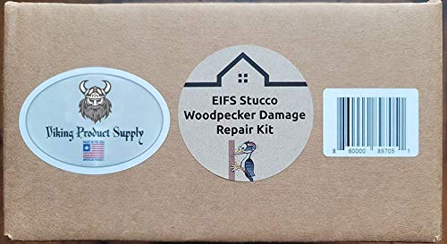 EIFS Stucco Woodpecker Damage Repair Kit