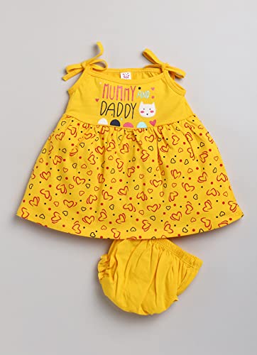 Image of Mars Infiniti Frock & Panty Set for Baby Girls (Pack of 3)