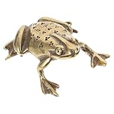 Figurine en cuivre – utilisez cette décoration de bureau pour moderniser votre intérieur. figurine en cuivre en forme de grenouille