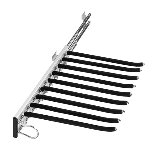 Cintre à pantalons extensible pour optimiser le rangement des placards - 8