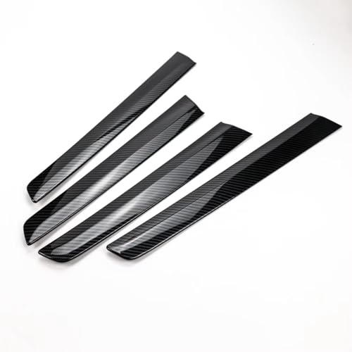 Auto pegatinas decorativas moldura puerta interior compatible con ISUZU D-MAX 2012 a 2019 3