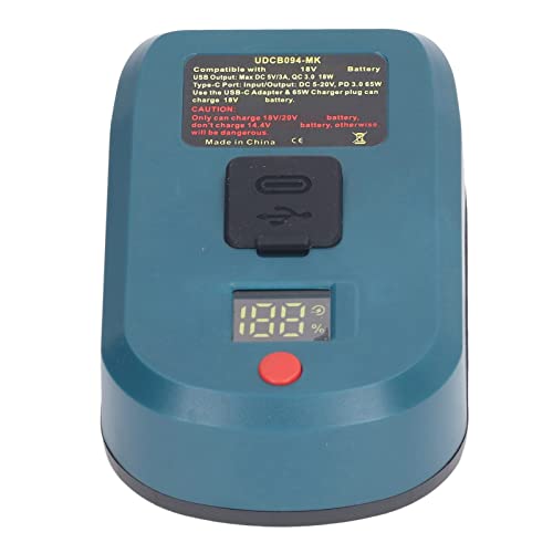 Adaptateur de batterie 18V pour ne plus manquer d'énergie avec sortie USB Type C