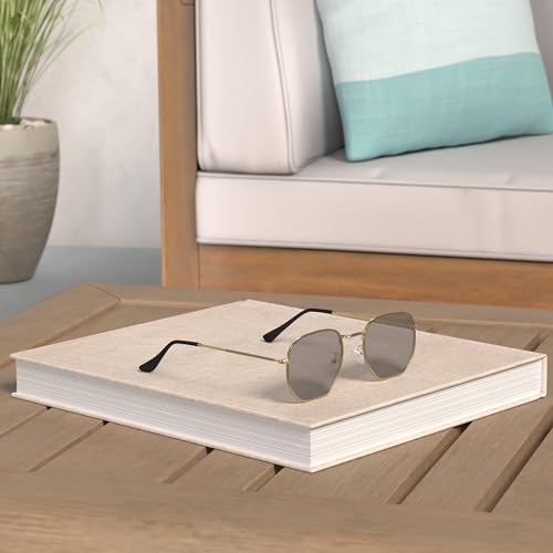 Image of Kursan Small Round Metal Polarized Sunglasses for Men Women Mirrored Lens Classic Circle Sun Glasses