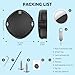 Shalapovar Mini GPS Tracker for Vehicles – Hidden Magnetic & Waterproof Car Tracker, Real-Time GPS Tracking for Car, Truck, Motorcycle, No Monthly Fee, No SIM Required, Works with Find My