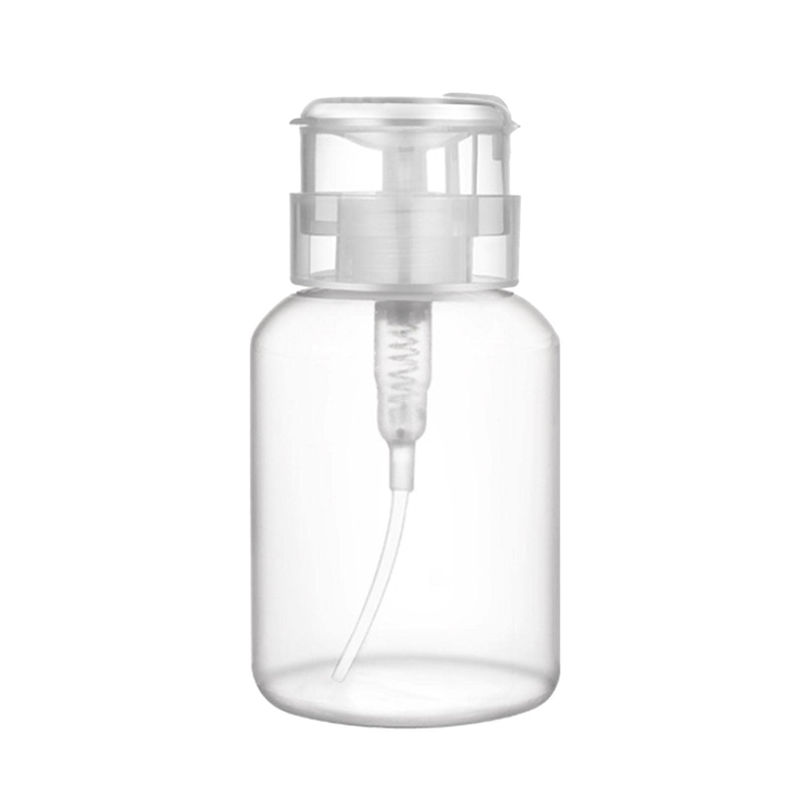 Nail Polish Remover Press Bottle for Makeup Remover Women 62x122mm Clear-image-43