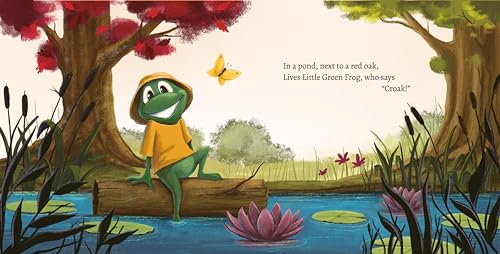 Image of Little Green Frog Helps a Friend: Story Book for Toddlers and Preschoolers