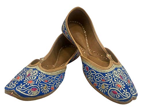 Handmade Jutti Khussa Shoes Indian Pakistani Shoes Ethnic Flat Shoes2