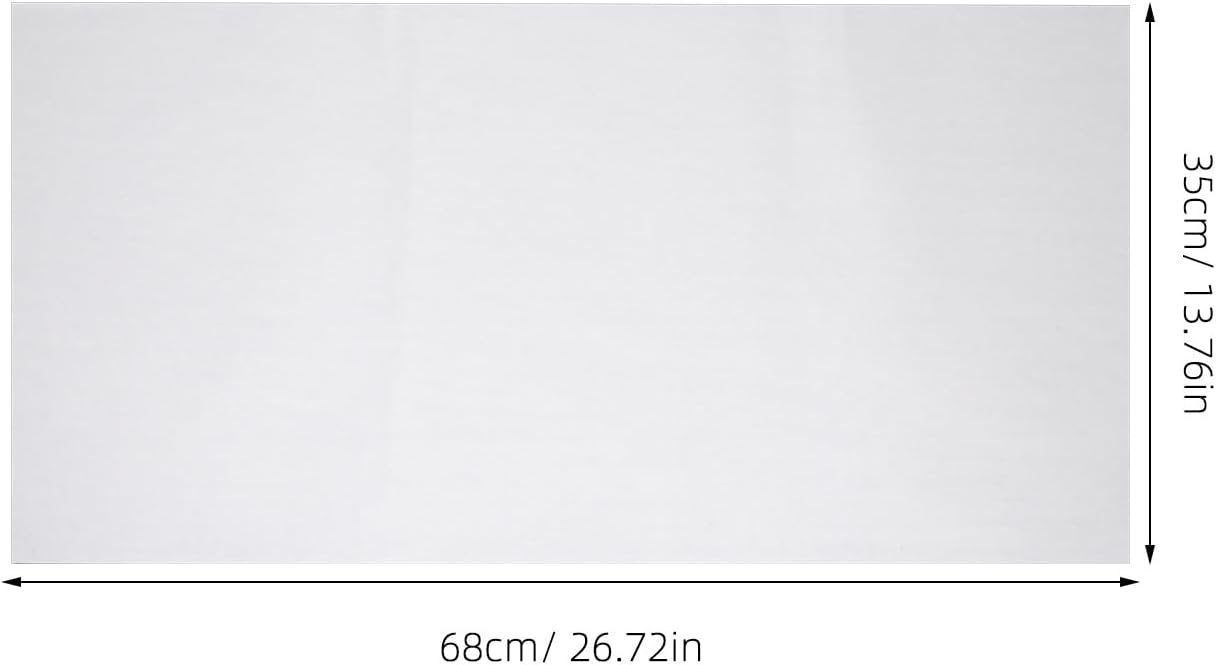 NIYANGLE 100pcs Calligraphy Paper: 26.7x13 Xuan Paper for Chinese Brush Writing Ink Painting - Rice Sheets for Drawing and Art Practice