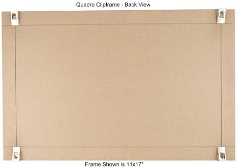 Quadro Clip Frame 11x17 inch Borderless Frame