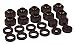 PROTHANE (1-103-BL) Body Mount 22 Bushing Kit - Black compatible w Jeep CJ5 /CJ7 80-86