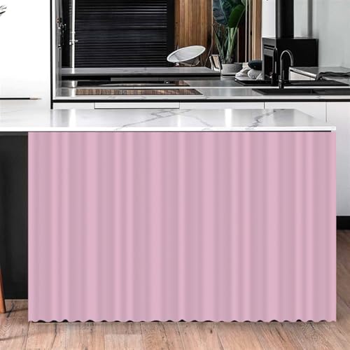 BESTORI Cabinet Curtains for Shelves Privacy Closet Curtain Dust Proof