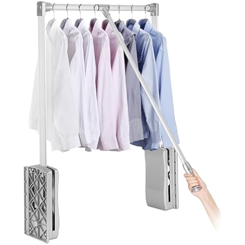 Ejoyous Adjustable Pull-Down Closet Rod Cover