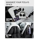 Motrobe 2PCS Foldable Seat Back Hooks for Tesla Model Y/3/S 2017-2026 - Image 4