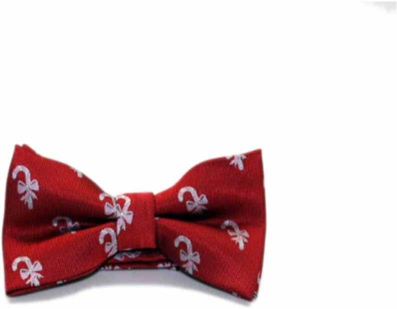Festive Bow Tie Dyed Christmas Bell Gift Children's Collar Flower