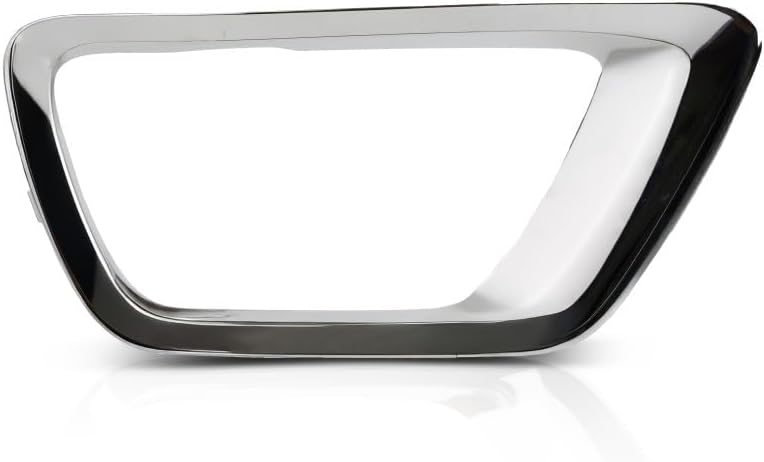 CarLights360 Fog Light Bezel Cover For 2015 2016 2017 2018 2019 Chevy Colorado Passenger Side Chrome For GM1039175