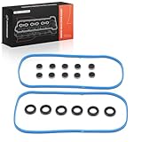 A-Premium Engine Valve Cover Gasket Set Fit For 2003-2010 Honda Accord, Odyssey, Pilot, Ridgeline & Acura TL, RL, MDX & Saturn Vue, 3.0L 3.2L 3.5L 3.7L