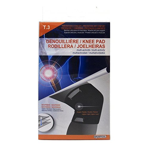 Smartool GENOUILT1 Genouillère, Noir Cover