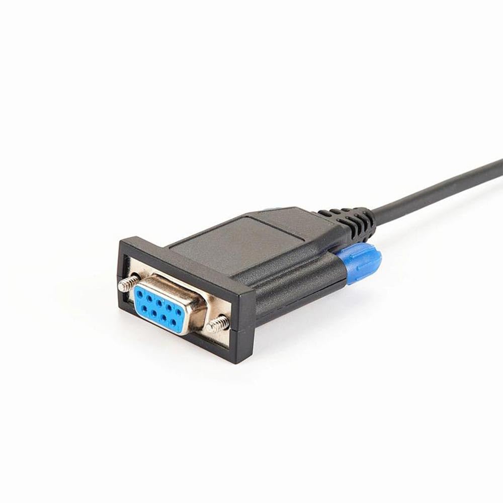 D-Sub 9Pin Female Straight Connector to RJ45 with RS232 Serial Programming Cable 1Meter