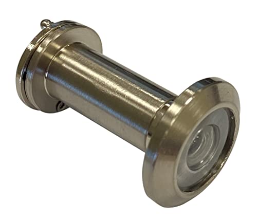 FontBrico A-1805595 Peephole Viewer with 180 Degree Angle Lens for Interior and Exterior Diameter 14 mm