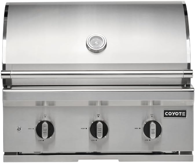COYOTE OUTDOOR LIVING - 30" C-Series Built-In LP Grill - - B0F8P9488K