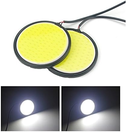 A2D 2.5" 18W 6000K Full Cobe Spotlight LED DRL Fog Lamp Light Set of 2 White For Maruti Suzuki Eeco