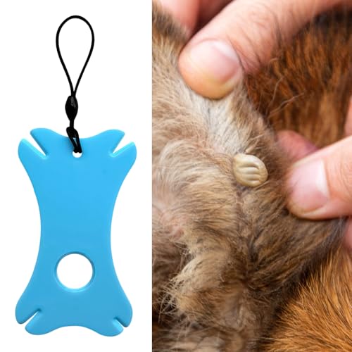 Ferramenta de Remoção de Carrapatos | Cartão de Remoção de Pulgas para Animais | Cartão de Suave com