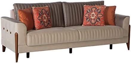 ISTIKBAL Multifunctional Furniture PIERO Collection (Sofa Sleeper) HANDE BEIGE