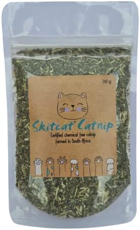 Skitcat Premium quality Catnip - Super strong, Sustainably Farmed and Chemical Free |Cat nip | Cat Toys| Cat Treats