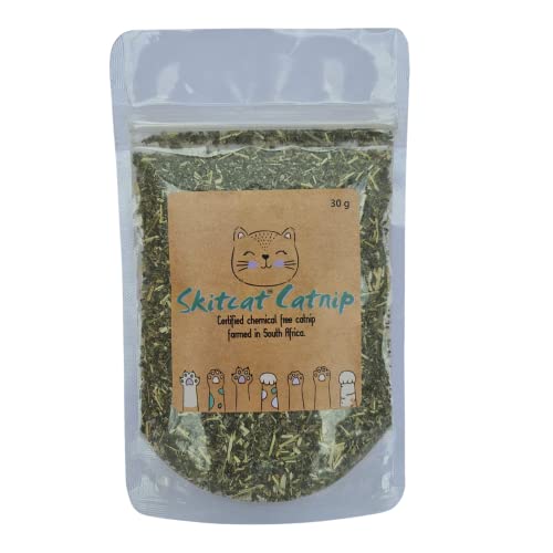SkitCat Catnip -Premium quality Catnip - Super strong Sustainably Farmed and Chemical Free (30g)