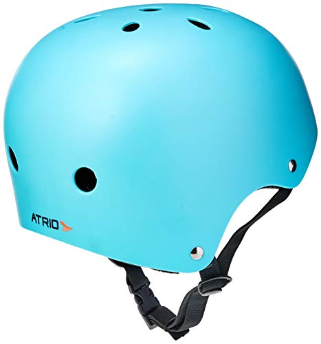 Capacete Esportivo Coquinho Tam. G Regulável com 11 Entradas de Ventilação Azul Fosco - ES194 Atrio