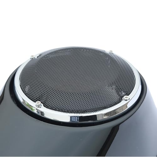Cubiertas sin pintar para altavoces de alforjas de 6.5" para Harley Touring 2014-2024 CVO Street Glide Road King Electra Glide Ultra Limited FLT FLHT FLHTCU FLHRC miniatura 5