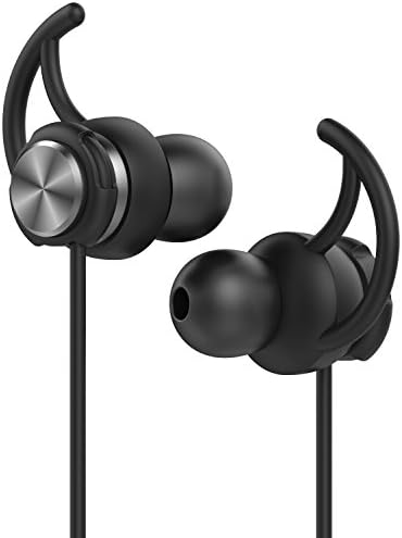 Gvoears gv2 Black Stereo Earphone Sport Running Headphone with Microphone Noise Cancelling [ Running / Gym / Exercise/ Sweatproof ] for iphone 6, 6 Plus, 5 5c 5s 4 and Android（black）