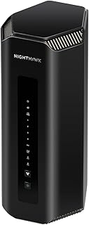 NETGEAR Nighthawk Tri-Band WiFi 7 Router (RS700S) - Security Features, BE19000 Wireless Speed (up to 19 Gbps) – 10 Gig Internet Port - Covers up to 3,500 sq. ft. – 1-Year Armor & Free Expert Help