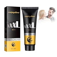 XXL Penis Creme – 50 ml Creme zur Penisvergrößerung,Penisvergrößerungscreme –Penis Verlängern & Dicker Machen,Für Mehr Länge,Umfang & Standfestigkeit,Massage creme Stimulierend & Durchblutungsfördernd