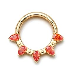 Red CZ-Gold