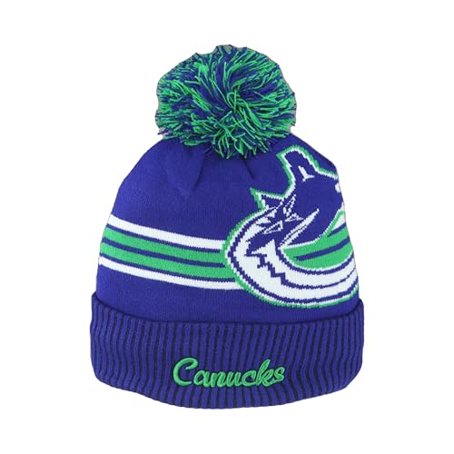 Image of ZHATS NHL Unisex-Adult NHL Officially Licensed Beanie Pom Rush