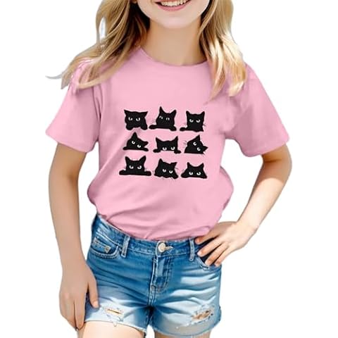 T-shirt rose pour filles Generisch Cover