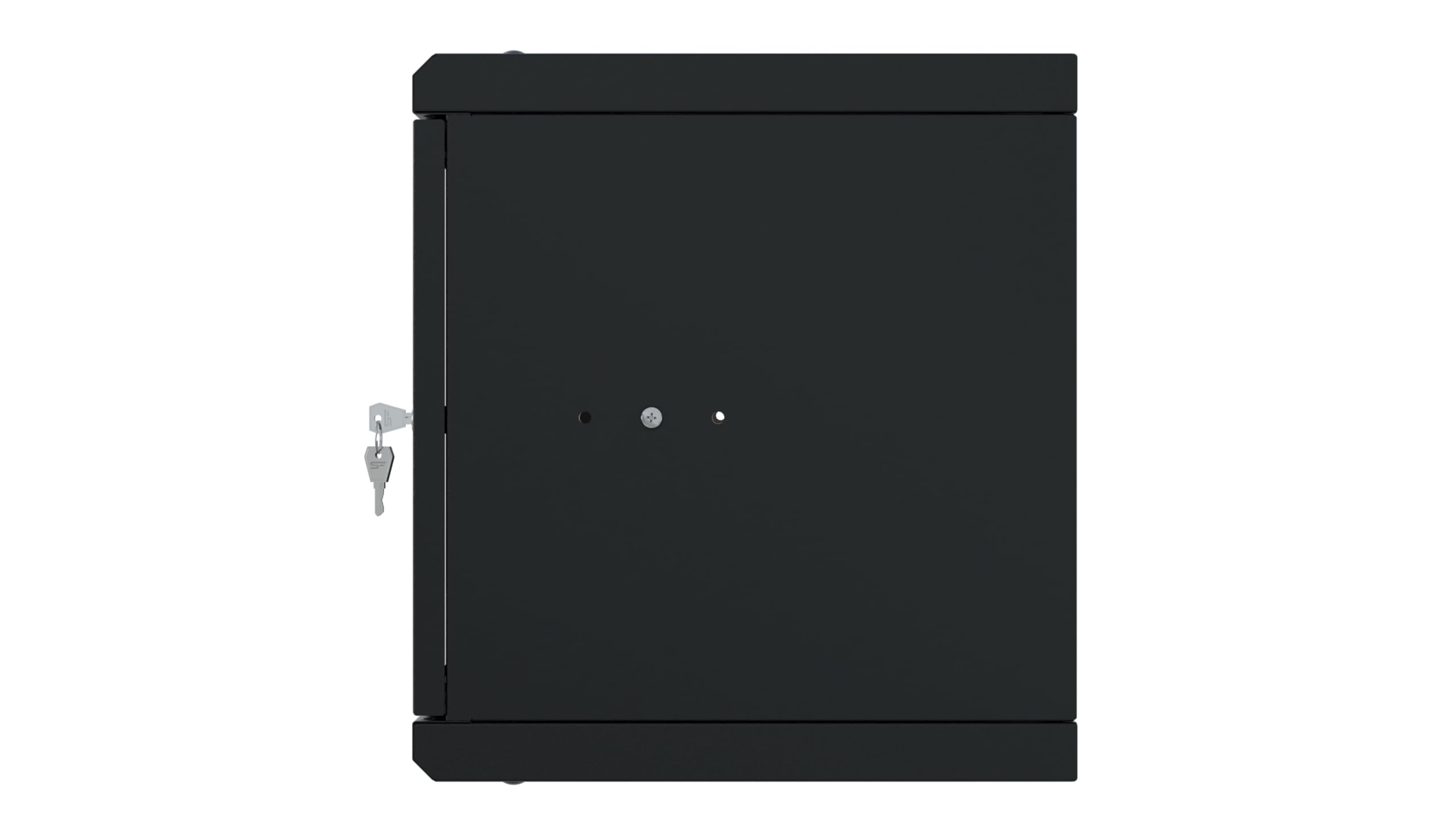 Armoire Réseau 10 Pouces - Baie Informatique 4U - Baie de Brassage pour Montage Mural - Capacité de Charge 15 kg - Armoire Informatique vers la Salle des Serveurs, Le Bureau - Noir